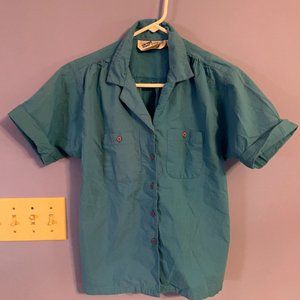 Vintage blue button down